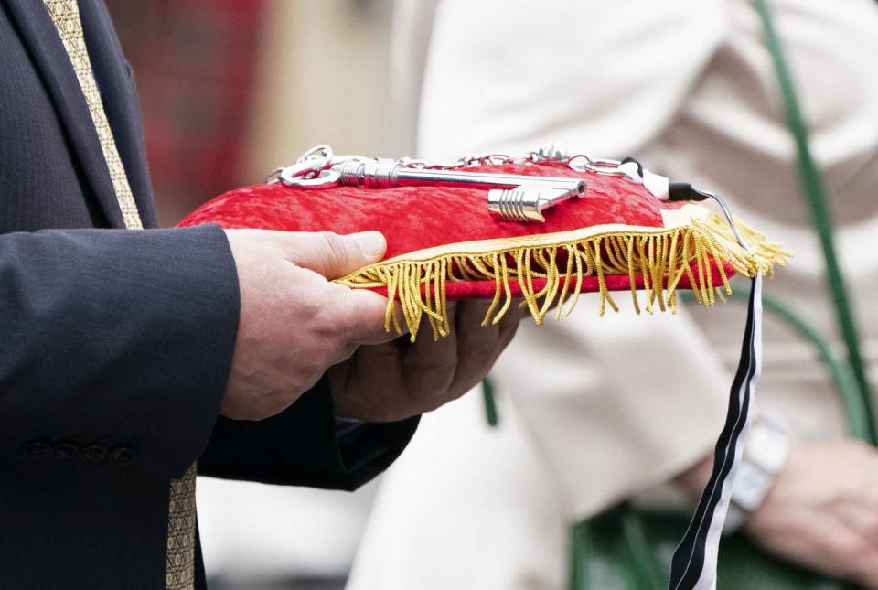 Prince William Honors Warship Construction Workers at the BAE Systems Shipyard in Glasgow