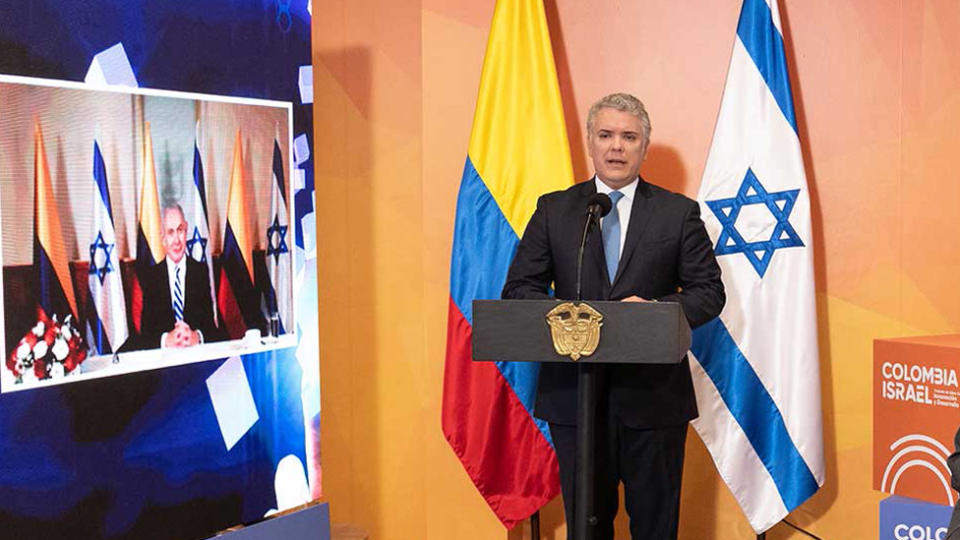 Duque y Netanyahu