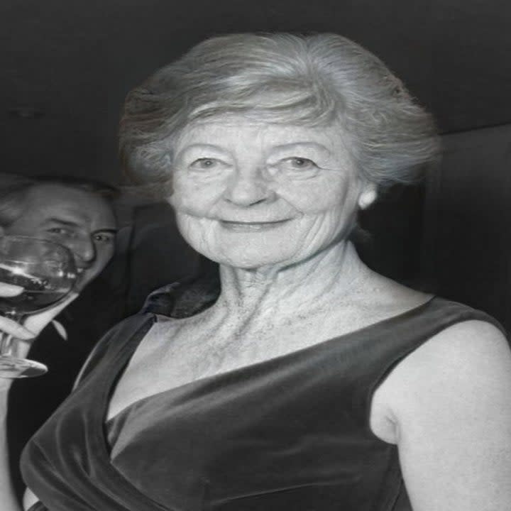 Old Maggie Smith with AI technology