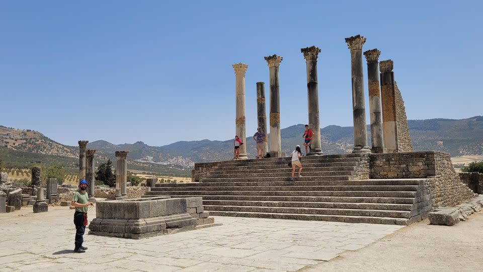 The Roman ruins at Volubilis are remarkably pristine because of their isolation and the fact that they were unoccupied for nearly a thousand years.  - Tim Curran/CNN