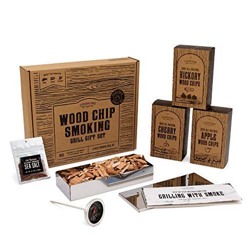 Wood Chip Smoking Grill Set