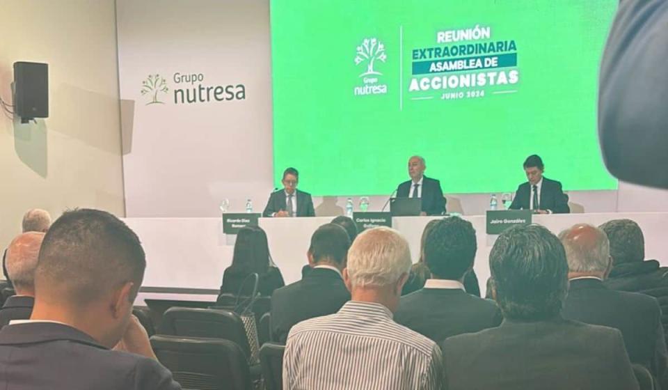 Asamblea de Grupo Nutresa realizada el 20 de junio de 2024. Foto: Cortesía