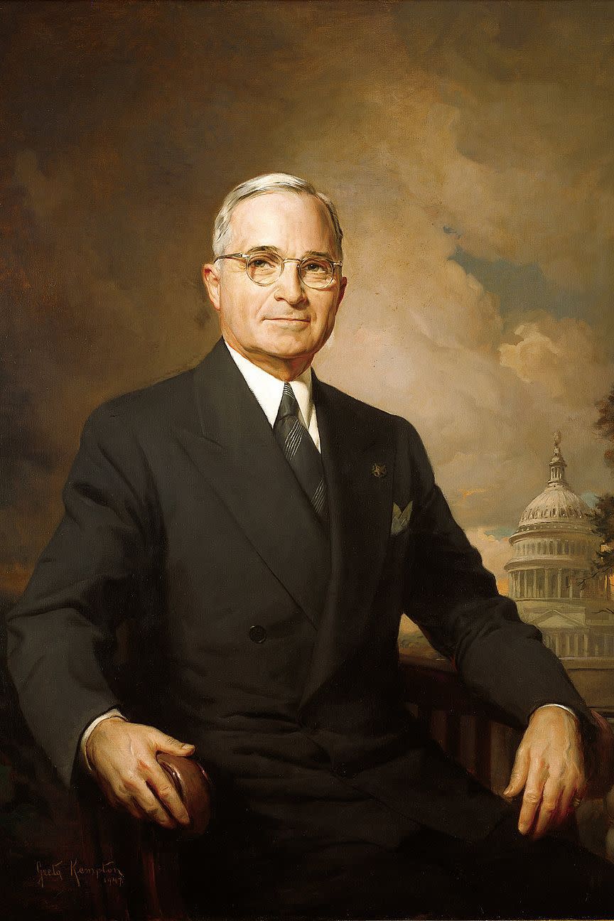 Harry S. Truman's middle initial doesn't stand for anything.
