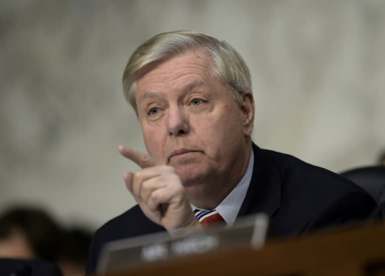 Conservative US lawmakers including Senator Lindsey Graham have accused Iranian leaders of failing to ease economic hardships for ordinary people