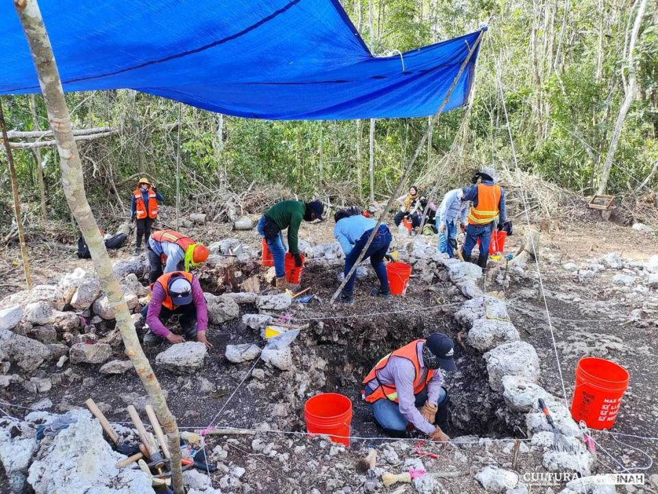 A series of ancient walls were discovered in Mexico, leading researchers to believe they may have been used for navigation, officials said.