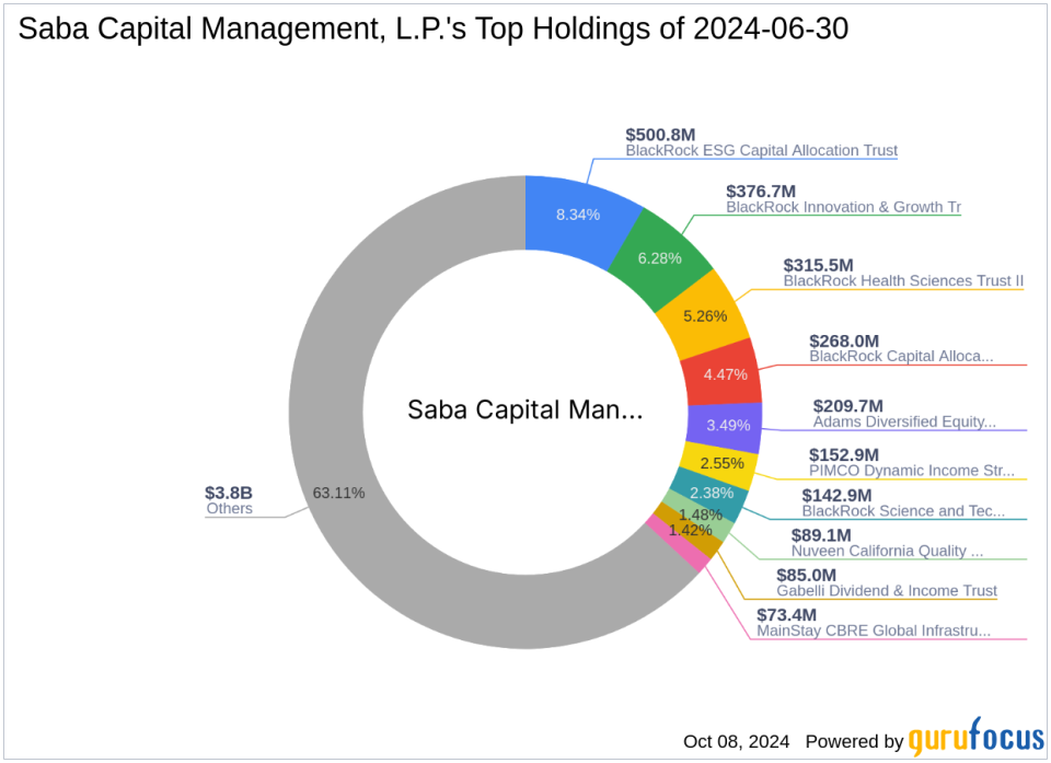 Saba Capital Management Reduces Stake in PIMCO Dynamic Income Strategy Fund