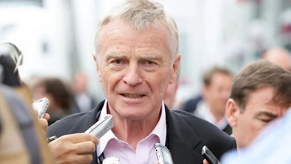 Max Mosley was a giant but at times controversial figure in Formula One. Pic: Getty
