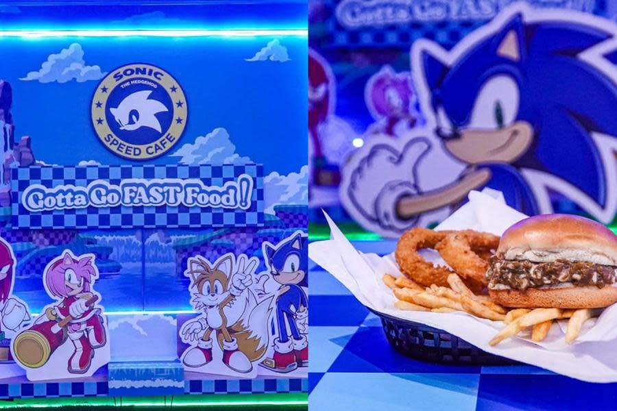 ¡Comida súper rápida! Abren restaurante de Sonic The Hedgehog en San Diego