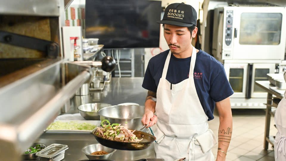 Calvin Eng is part of a new crop of chefs openly supporting the inclusion of MSG in their dishes. - Daniel Zuchnik/Getty Images