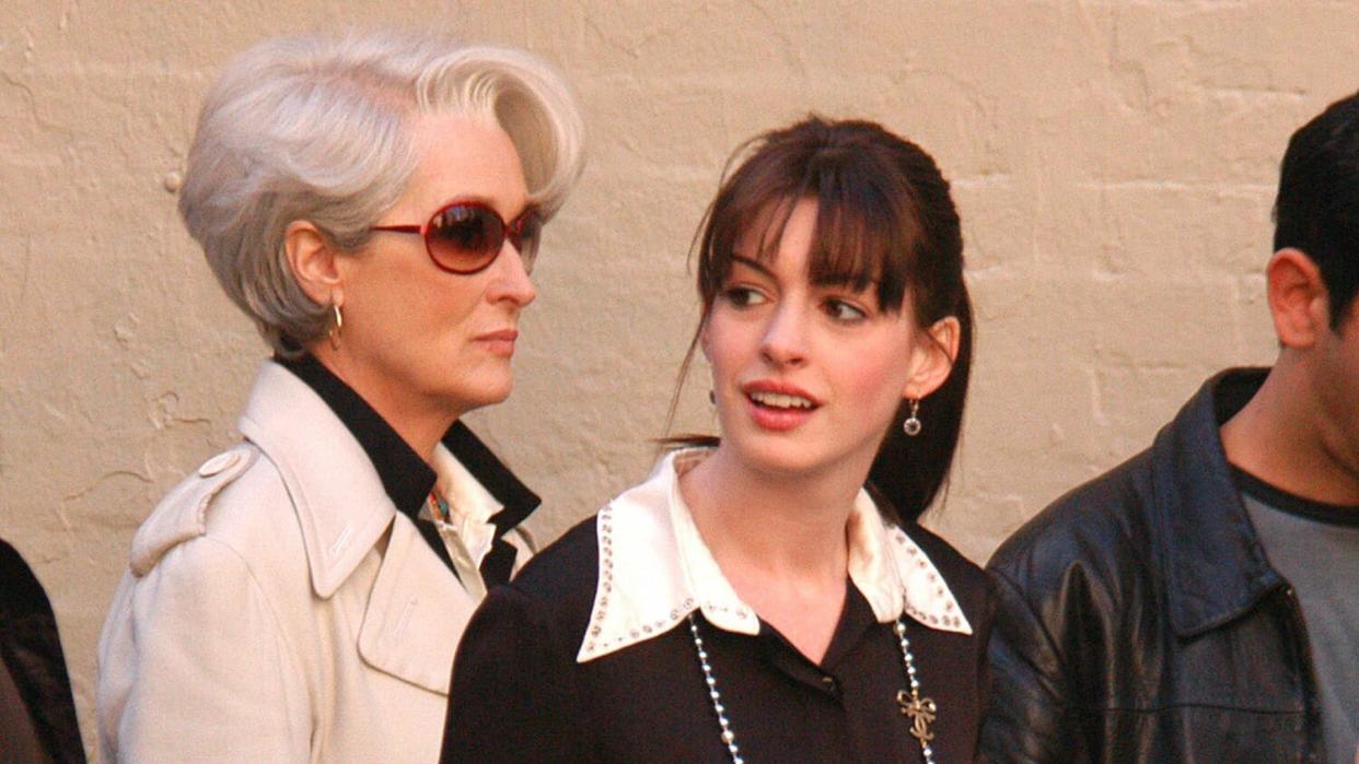 Anne Hathaway y Meryl Streep en 'El diablo viste de Prada'