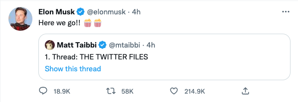 Elon Musk Twitter files