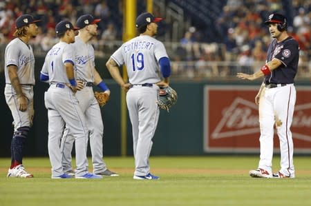 MLB: Kansas City Royals at Washington Nationals