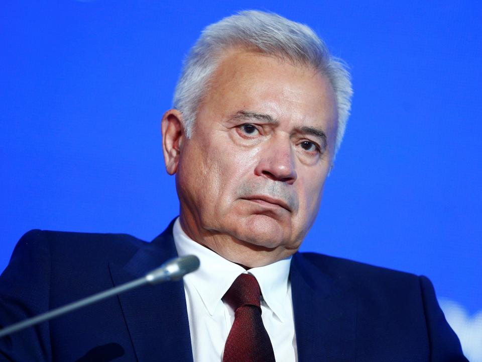 Vagit Alekperov, president of Russian oil company Lukoil.