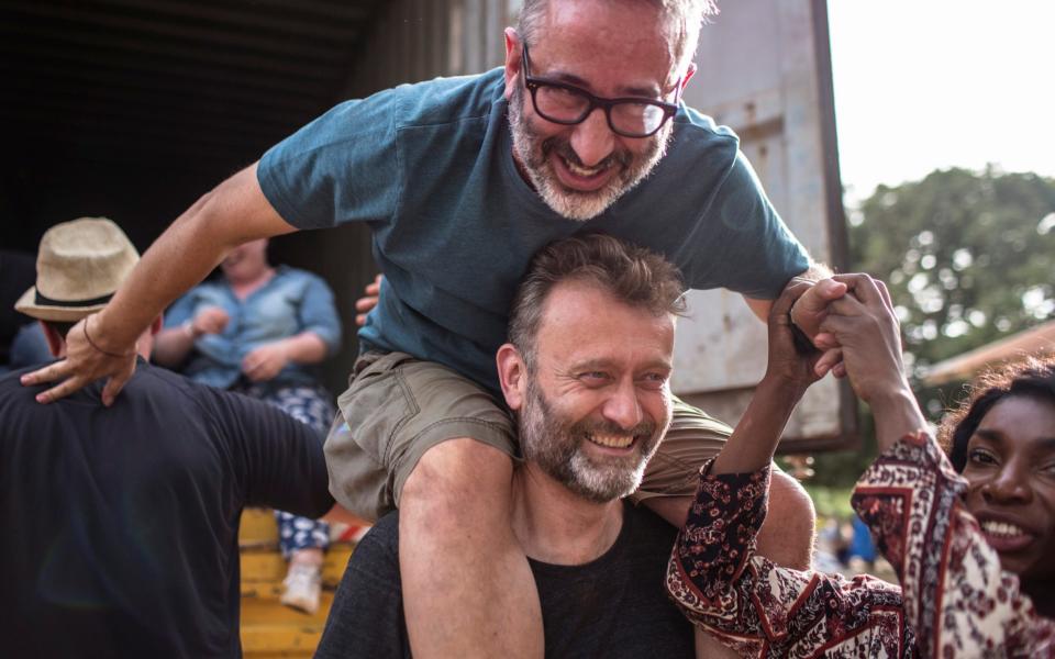 David Baddiel and Hugh Dennis - Credit: BBC