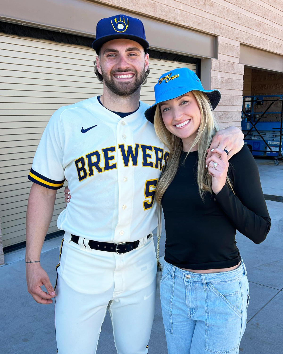 Who is Garrett Mitchell's wife, Haley Cruse Mitchell? Meet the softball  star married to Milwaukee Brewers outfielder