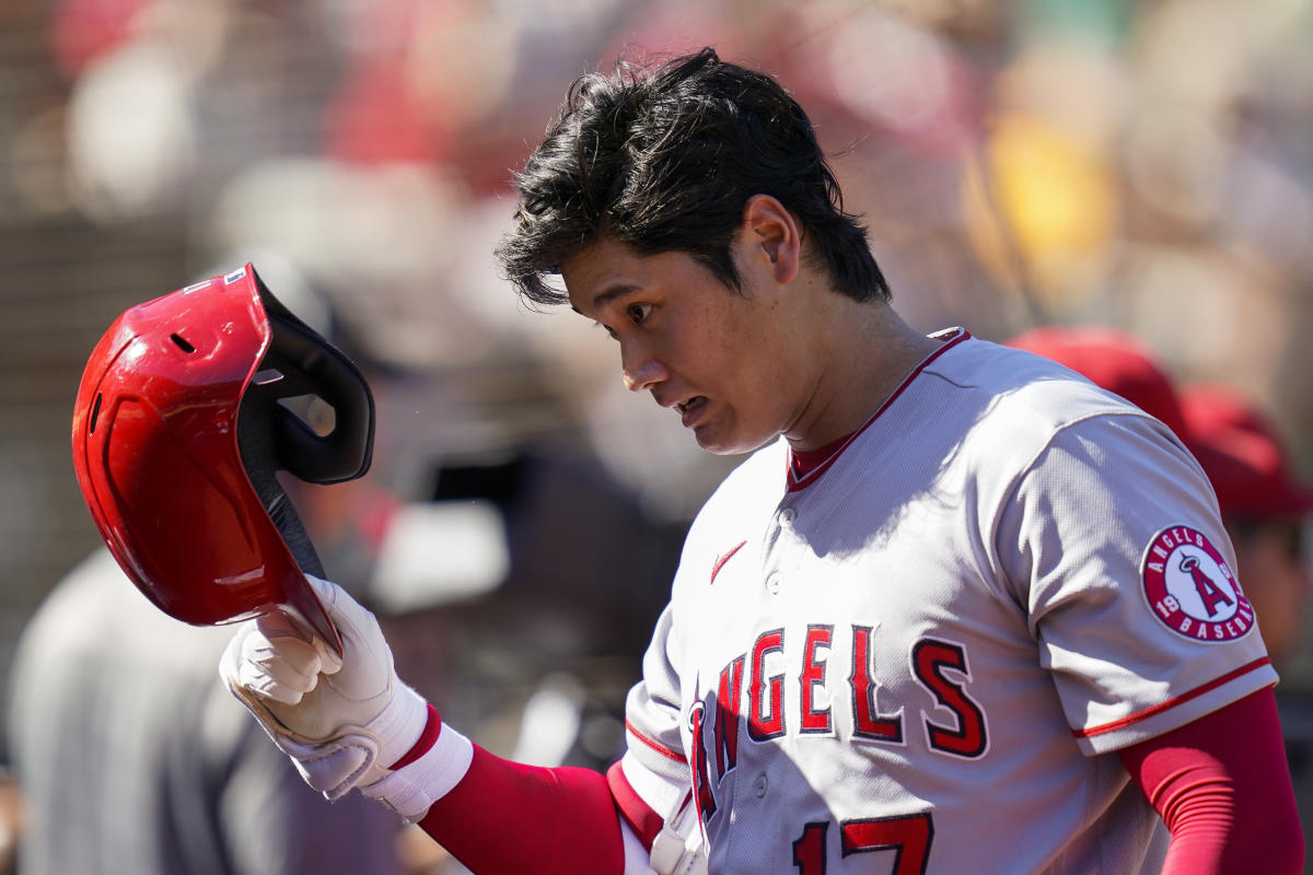 Former Bees Star Mike Trout homers in 7th straight game for Angels