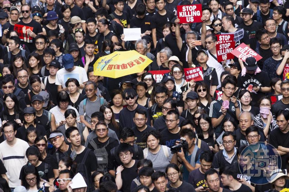 反送中運動引發國際關注，歐美有議員提名香港人角逐諾貝爾和平獎。（本刊資料照）