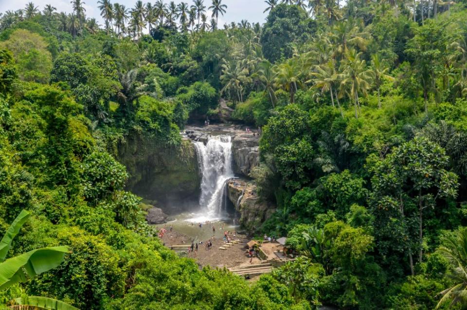 Tegenungan Waterfall in Bali Indonesia