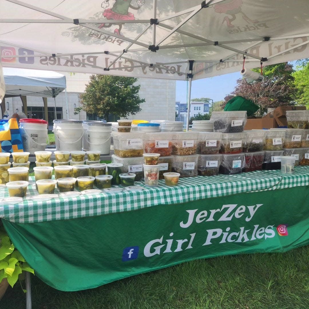 Find JerZey Girl Pickles at the Long Branch farmers market this summer.