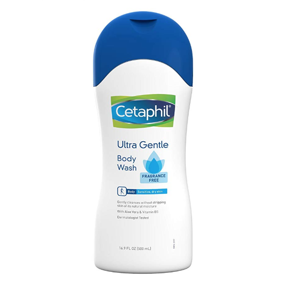 10) Cetaphil Ultra Gentle Body Wash