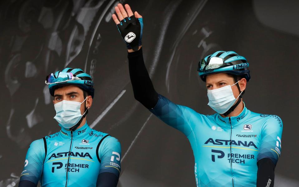 Alex Aranburu and Jakob Fuglsang - GETTY IMAGES