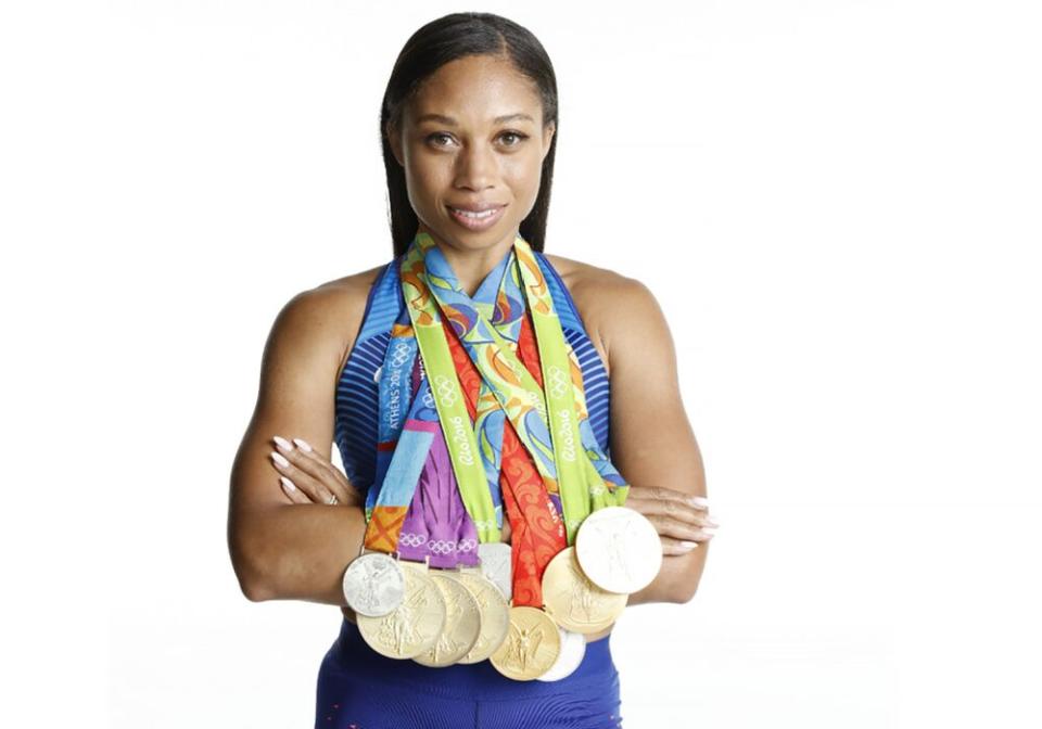 Olympian Allyson Felix | Courtesy NBC Olympics