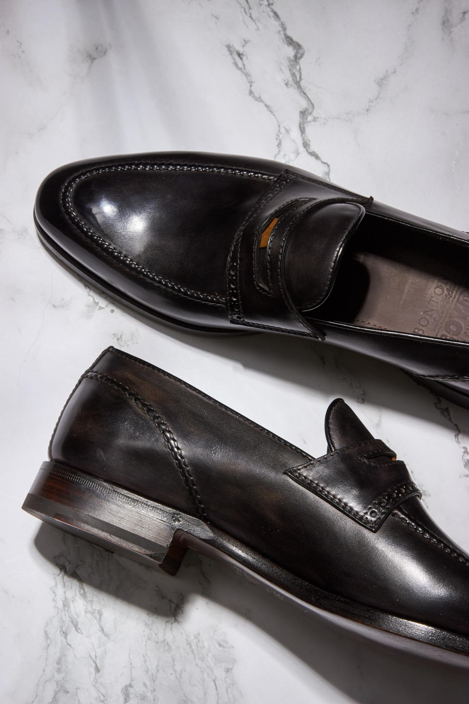 Bontoni's penny loafer for Boyds.