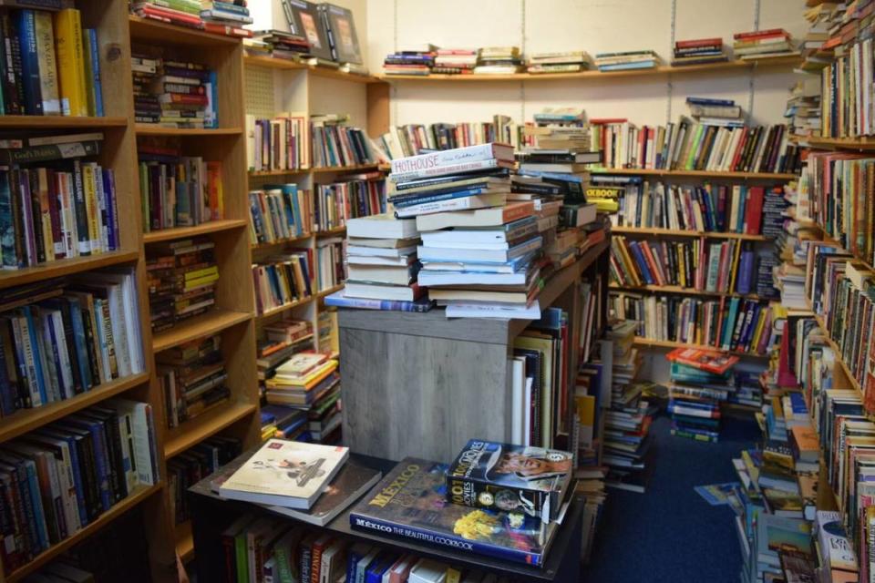 Best friends Carla Cary and Clio Bruns bought Spare Time Books in Paso Robles in April 2023. The pair have spent three months fixing up and reorganizing the secondhand bookstore.