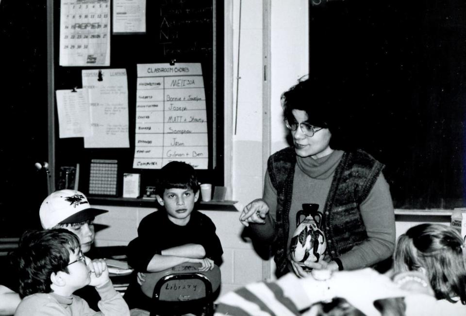 The Greek Heroes program in 1993 at the Children's Museum at its original location in Portsmouth.