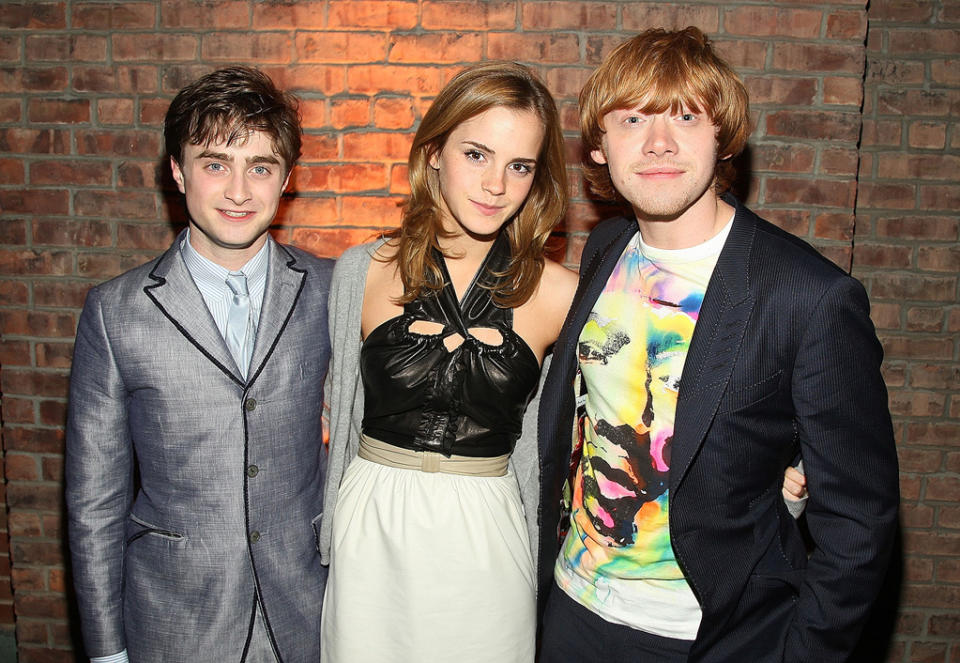 Harry Potter and the Half Blood Prince NY Premiere 2009 Daniel Radcliffe Emma Watson Rupert Grint
