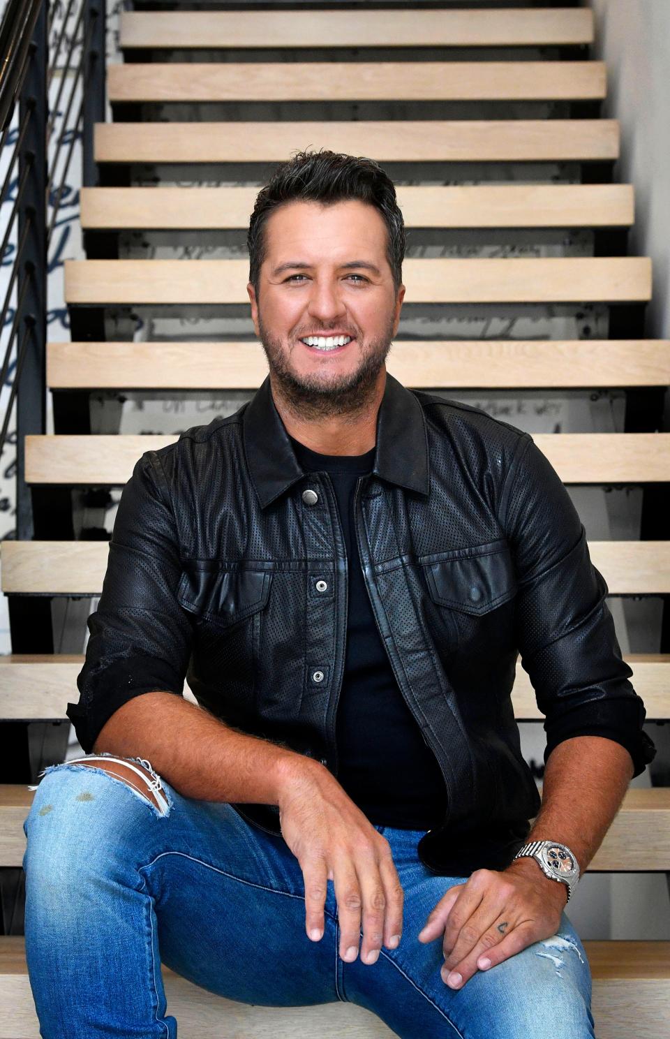 Luke Bryan has a new album, "Born Here Live Here Die Here" coming out. Photographed in Nashville, Tenn. Monday, Aug. 3, 2020