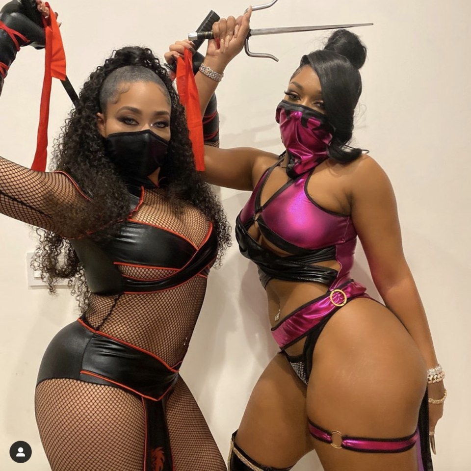 Jordyn Woods and Megan Thee Stallion (2019)