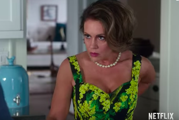 Alyssa Milano Porn Vids Picks - Insatiable' Trailer: Alyssa Milano Pops Up in Netflix's Extra High  School-Revenge Comedy (Video)