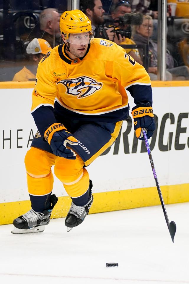 Predators' Josi day-to-day with upper-body injury