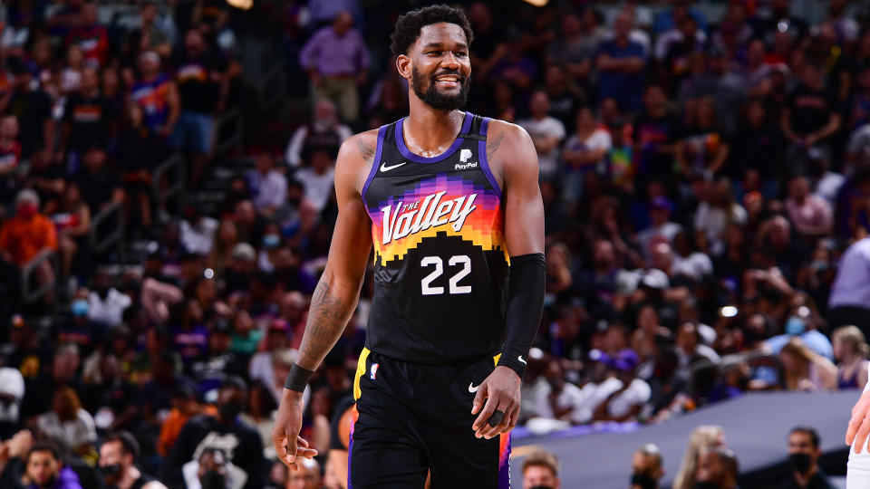 DeAndre Ayton has been the breakout star of the playoffs. (Photo by Michael Gonzales/NBAE via Getty Images)