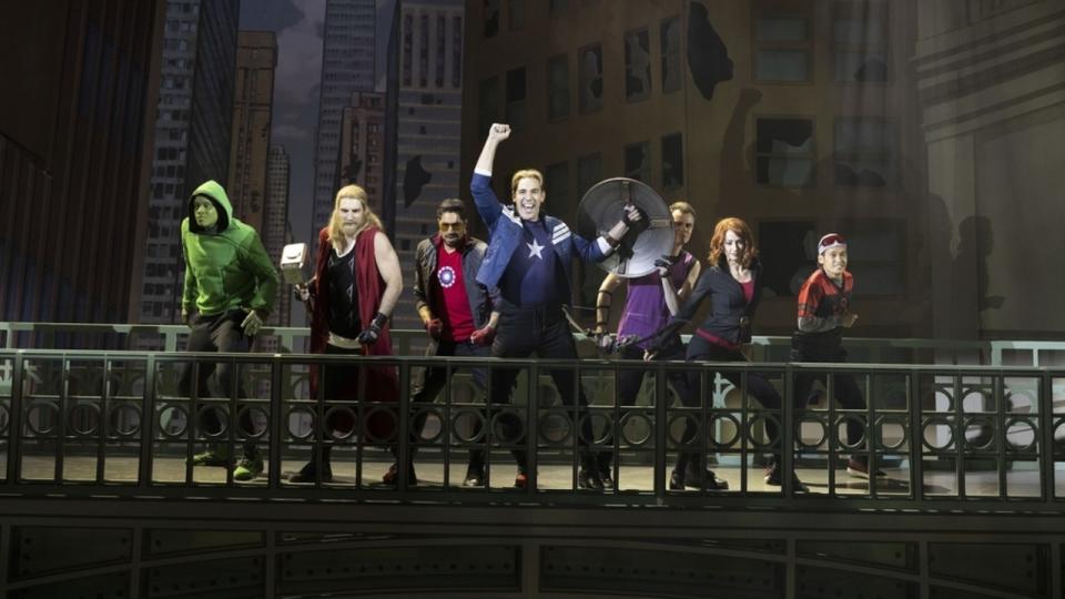 rogers: the musical save the city from hawkeye disney+