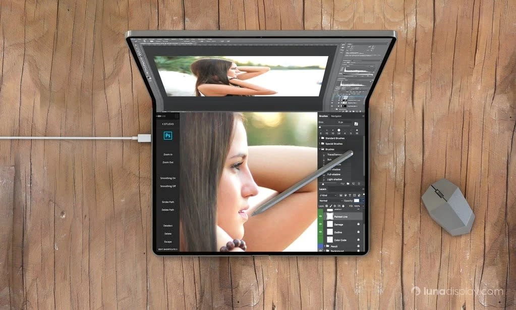  Foldable iPad. 