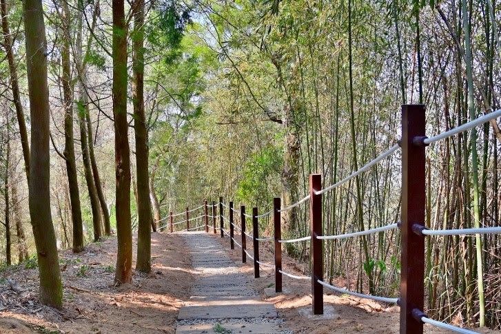 ▲台中市觀旅局大力優化登山步道，鼓勵民眾悠遊山林步道健身去。（圖／觀旅局提供）