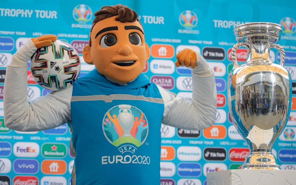 Remember Skillzy, the Euro 2020 mascot? Thought not... - AP