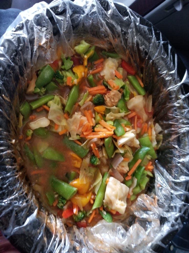 Chicken vegetable stew