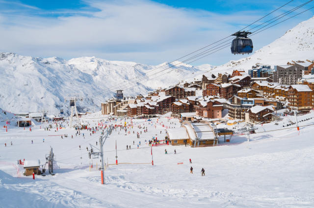 Val Thorens. Beaucoup d'enfants à la première édition de la