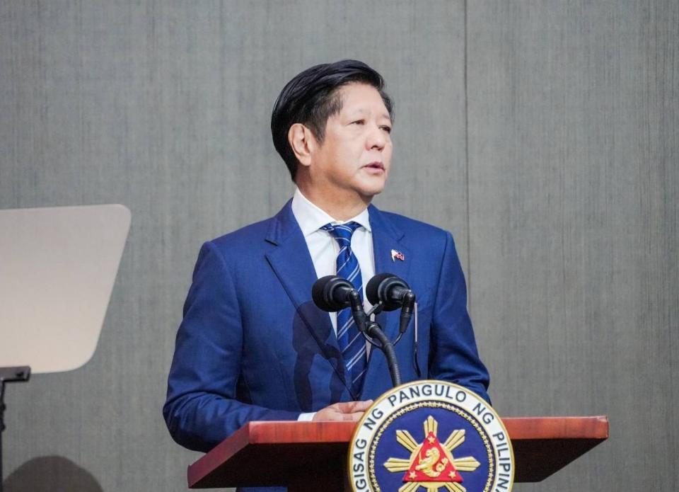 菲律賓總統小馬可仕（Ferdinand Marcos Jr.）。 (圖:菲總統府)