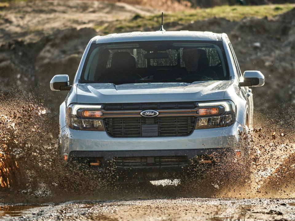 The 2023 Ford Maverick Tremor pickup truck.