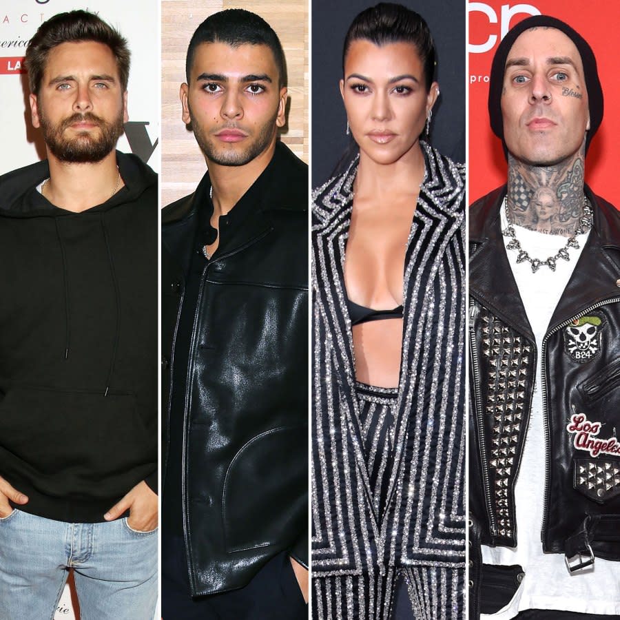 Younes Bendjima Claims Scott Disick Messaged Him About Kourtney Kardashian and Travis Barker PDA