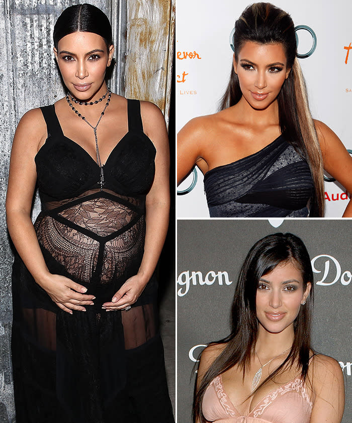 Kim Kardashian's Changing Looks Over the Years