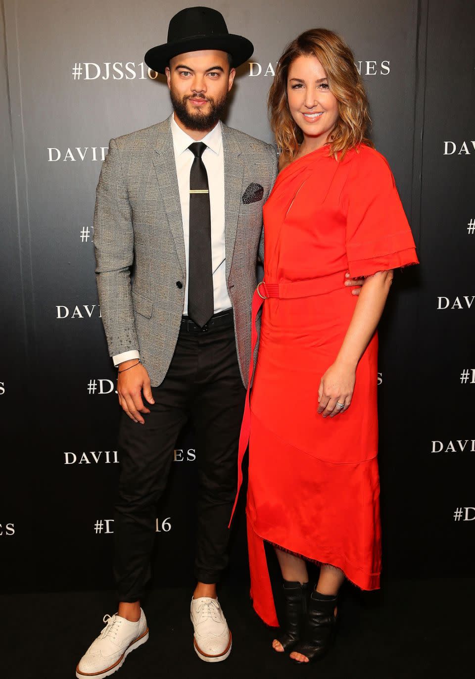 Guy Sebastian has opened up about why his now-wife Jules briefly split from him. The couple are pictured here together last year. Source: Getty