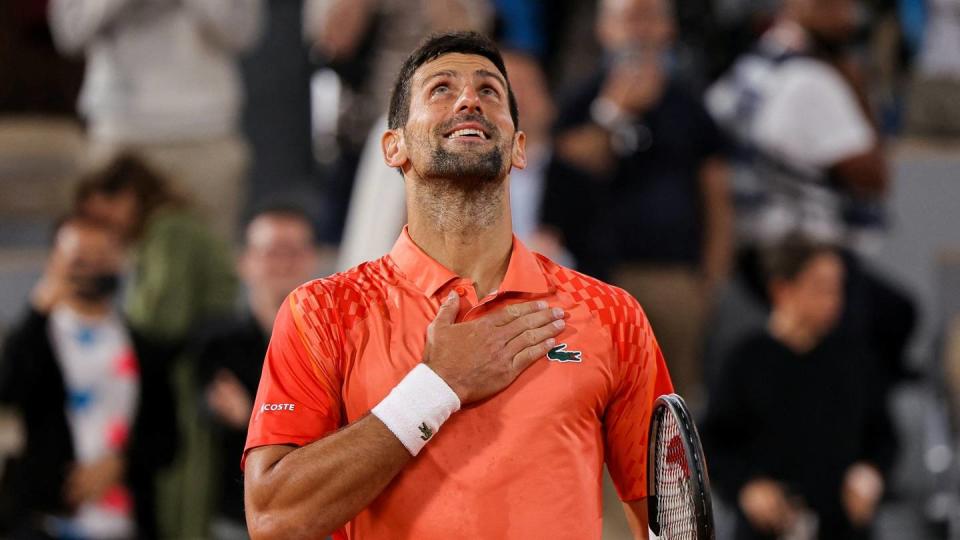 French Open: Djokovic weiter - Rublew scheidet aus