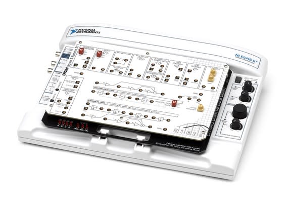 National Instruments' Elvis testing equipment.