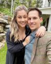 <p>The Olympic gymnast and her football player husband celebrated their fifth wedding anniversary with some good food and drinks <a href="https://www.instagram.com/p/CN0aBBOBuy3/" rel="nofollow noopener" target="_blank" data-ylk="slk:in their backyard;elm:context_link;itc:0;sec:content-canvas" class="link ">in their backyard</a> in Nashville, TN. On the menu: Old-fashioned donuts and cocktails (and mocktails for Johnson East, who's pregnant!) on tap. "The best anniversary date night ever!" she wrote. </p>