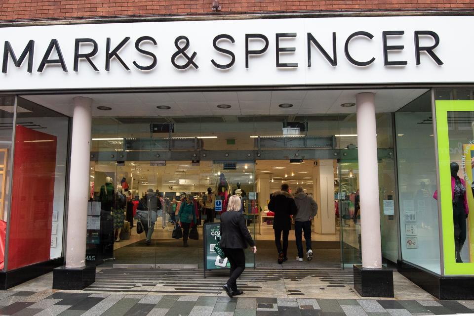 Marks & Spencer Maidenhead, Berkshire, UK. 12th January, 2023. High Street retailer Marks & Spencer have reported strong sales over the Christmas period including sales of turkeys despite general supply chain issues following outbreaks of avain flu. Credit: Maureen McLean/Alamy Live News